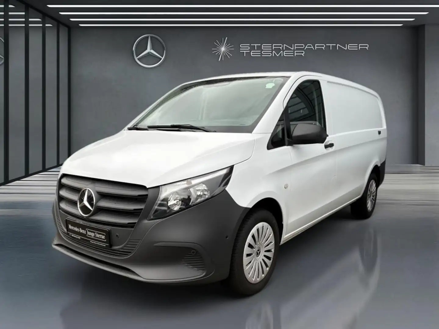 Mercedes-Benz Vito 116 CDI Kasten Lang +MBUX+DAB+SHZ+Totwinkel Blanc - 1