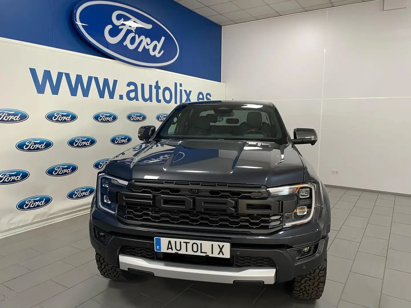 Ford Ranger FORD RAPTOR 3.0 Ecob 215kW eAWD Dob Cab Rap Grijs - 2