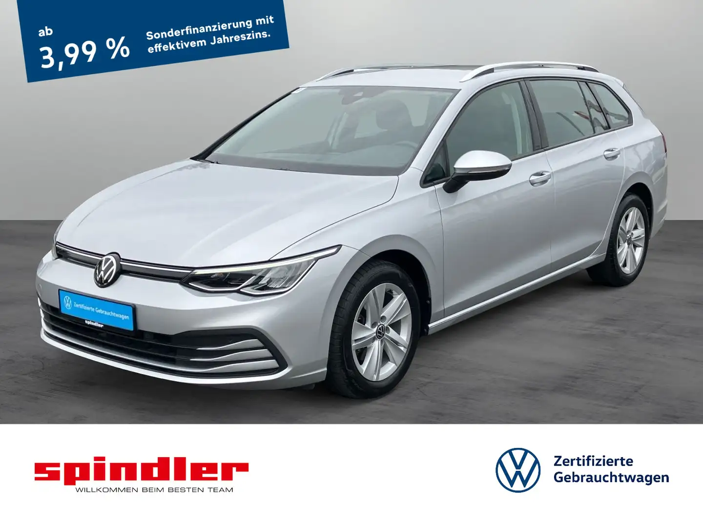 Volkswagen Golf Variant Life 1.0TSI / Navi, AppConnect, LED Silber - 1