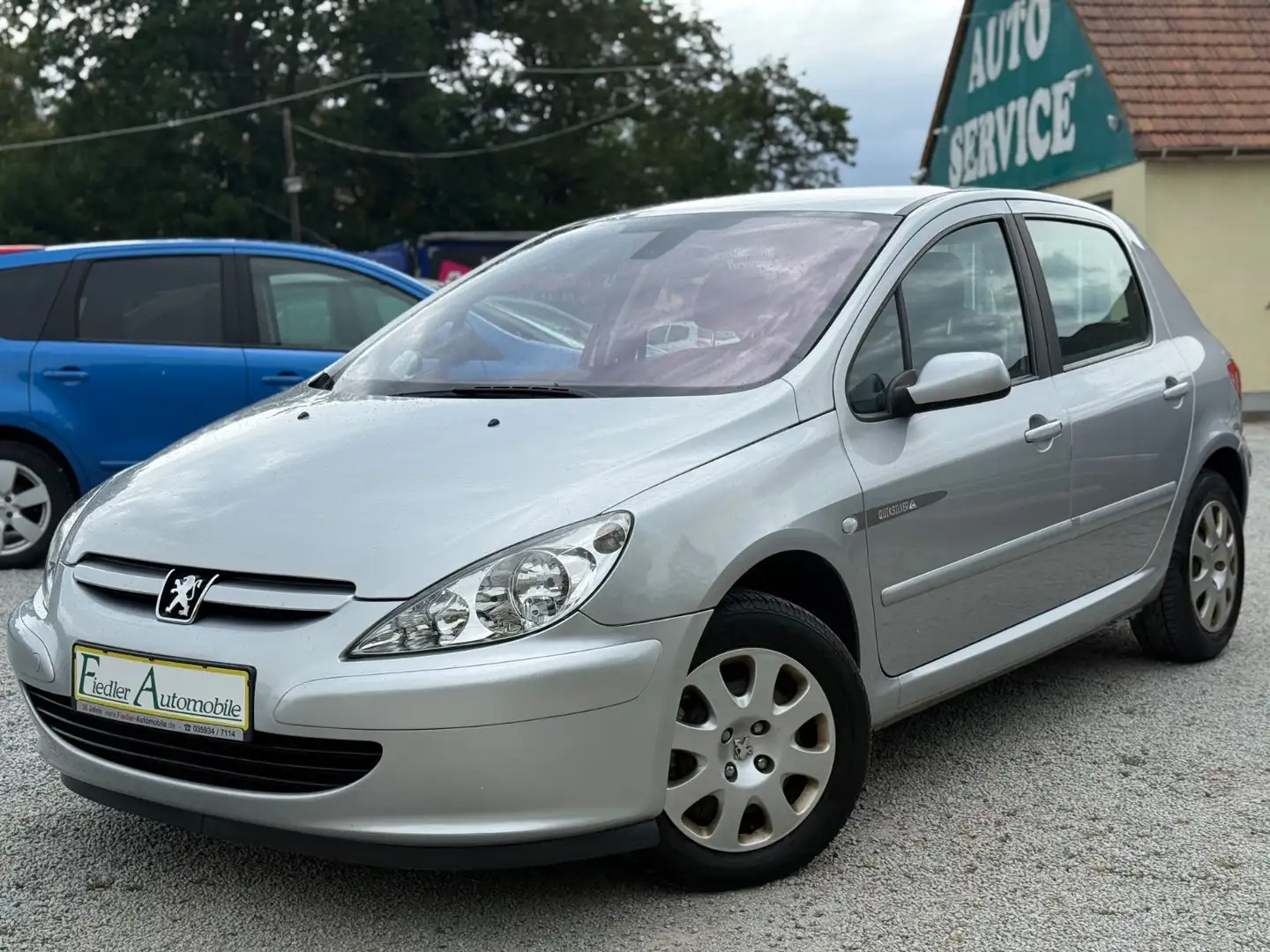 Peugeot 307 1.4 Quiksilver /2.HD/KLIMAAUT/SCHECKHEFT Zilver - 1