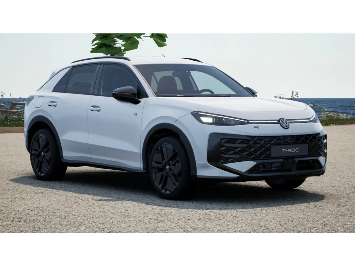 Volkswagen T-Roc 1,5 eTSI DSG R-Line NAVI KAMERA Weiß - 1