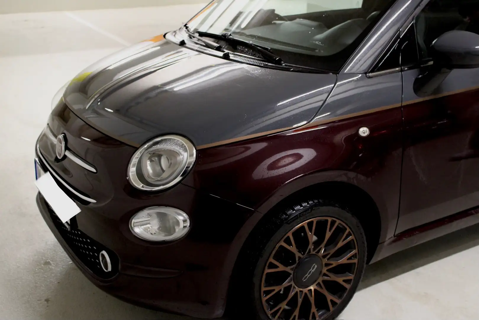 Fiat 500C 500 C 1.2 8V Dualogic Start Roşu - 2