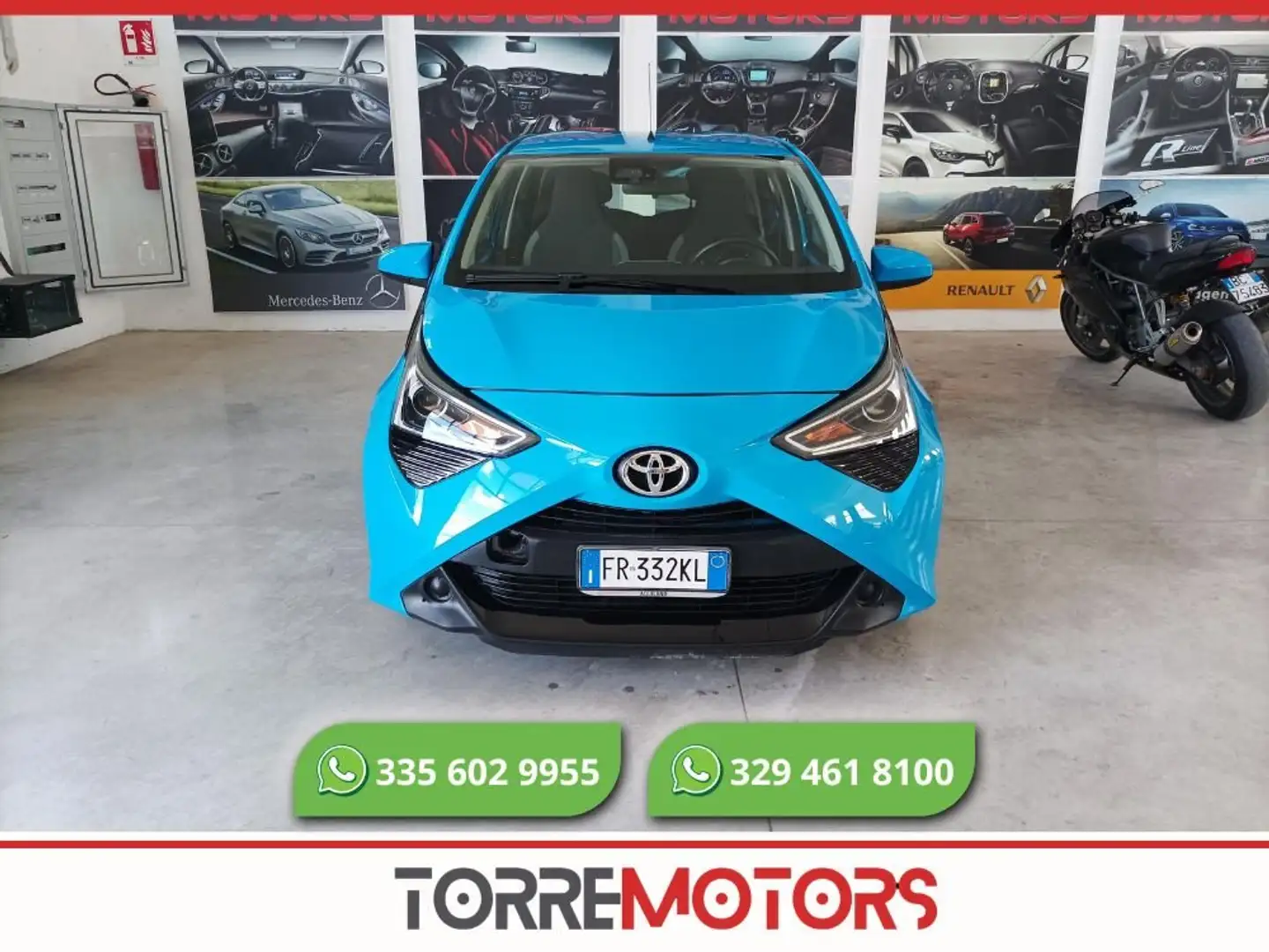 Toyota Aygo Aygo II 2018 5p 5p 1.0 x-trend 72cv Bleu - 1