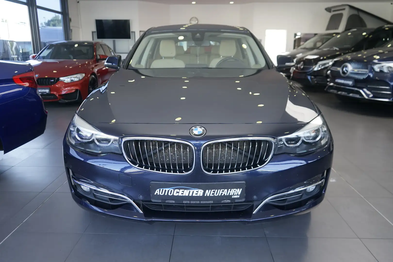 BMW 330 xDrive Luxury Line+NAVI+HEAD UP+PDC+LEDER Blauw - 2