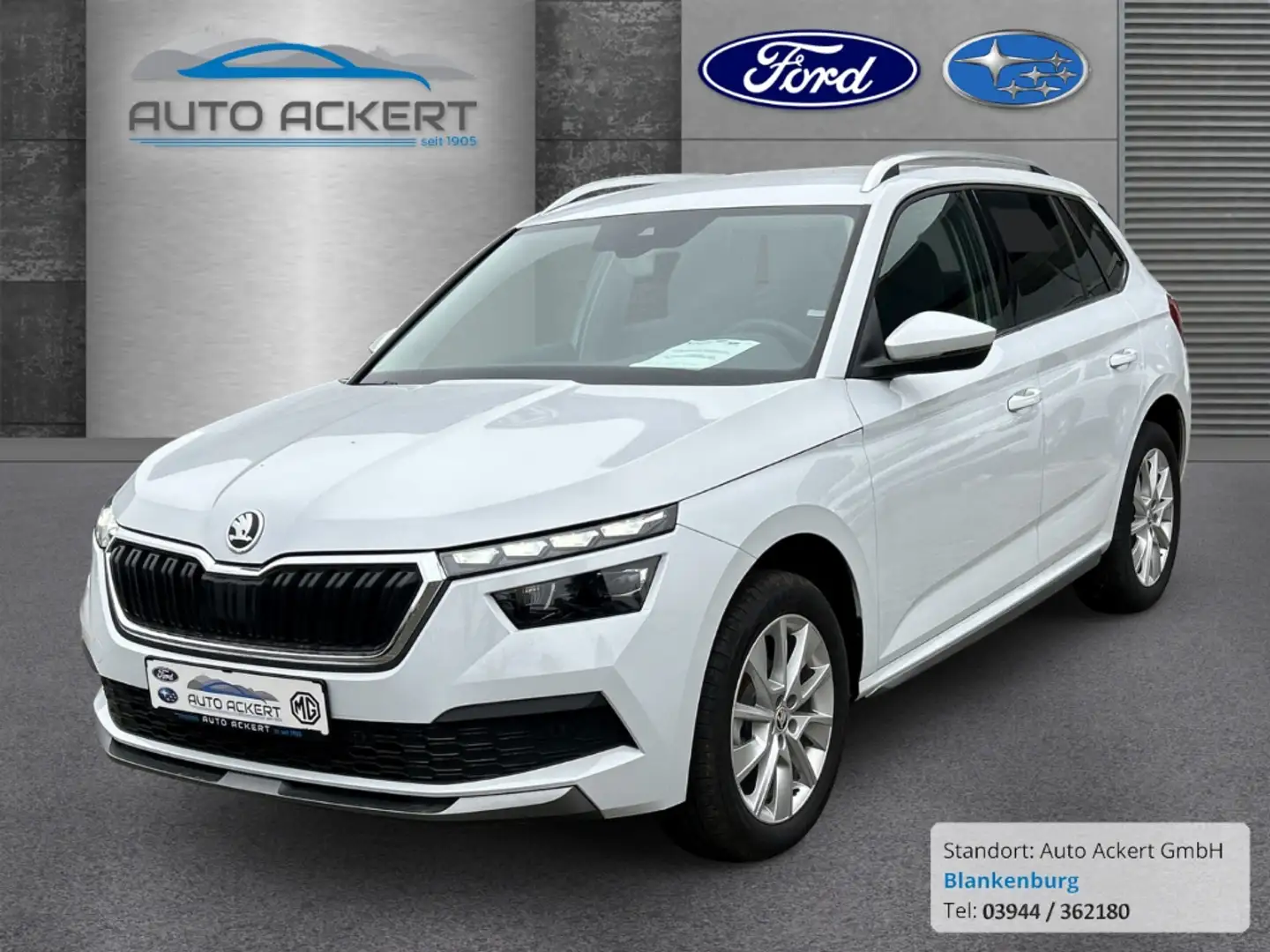 Skoda Kamiq Style 1.0 TSI DSG*Kessy*PDC*SHz*LED*DAB*17 Wit - 1