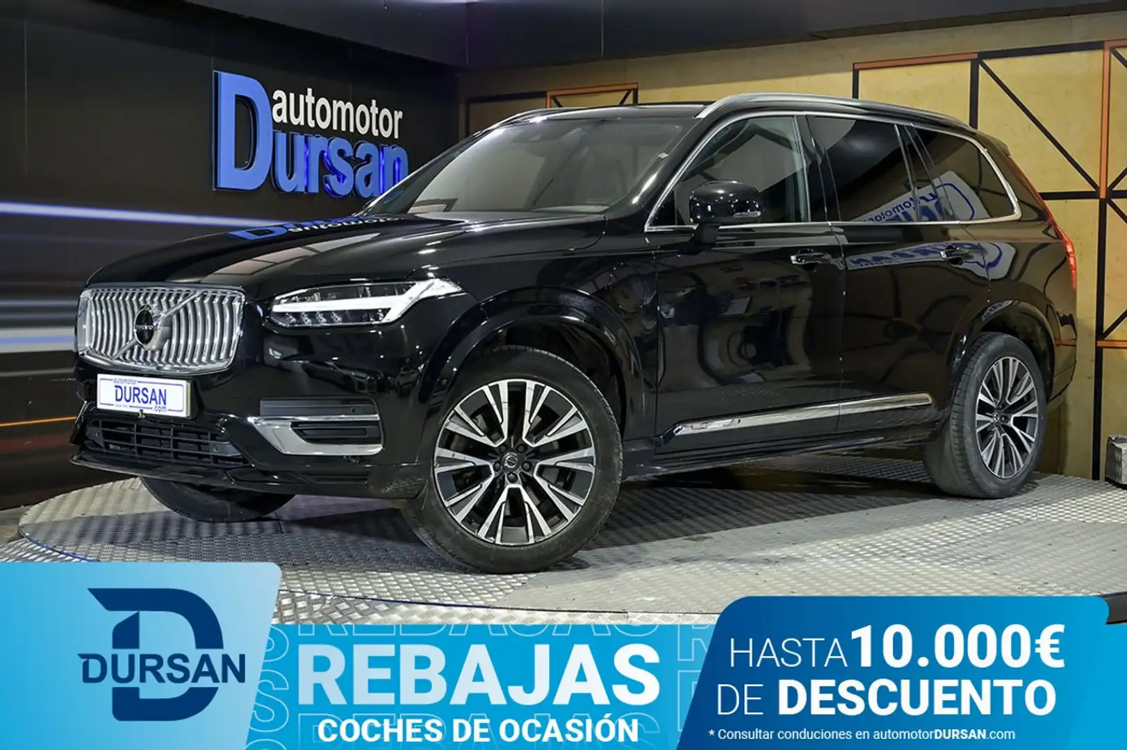 Volvo XC90 2.0 T8 AWD Recharge Inscription Exp Auto Negro - 1