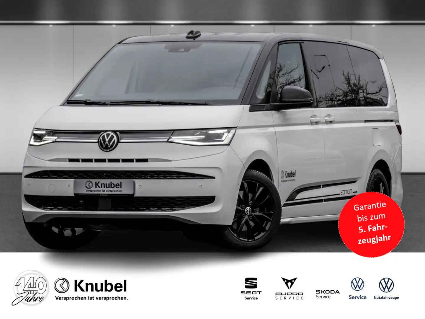Volkswagen T7 Multivan Life Edition 2.0 TDI DSG AHK IQ.Light Standh. Navi Weiß - 1