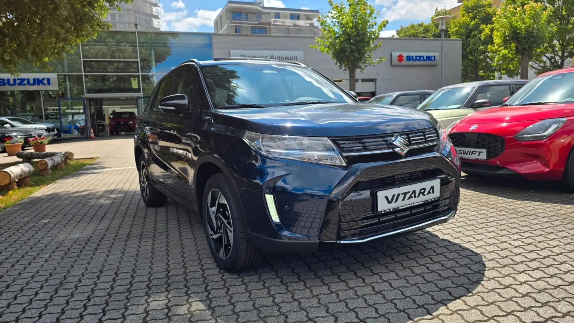 Suzuki Vitara 1.4 BOOSTERJET Hybrid Comfort+ Allgrip Bleu - 2