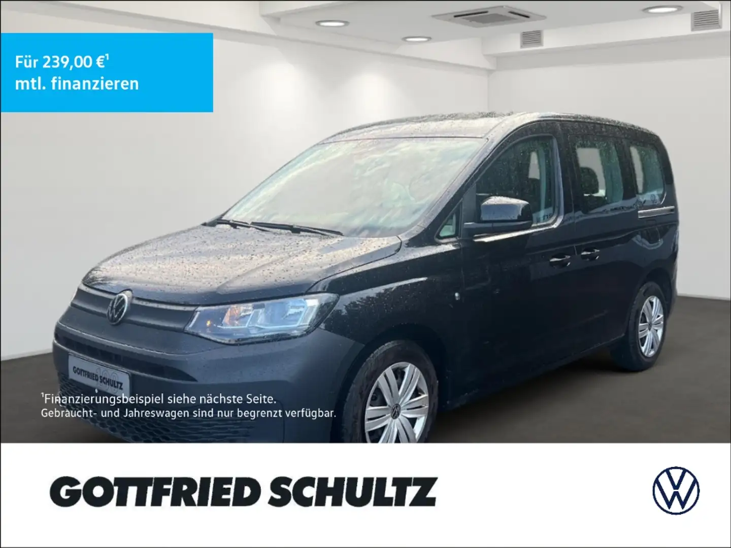 Volkswagen Caddy 2.0 TDI NAVI PDC KLIMA ZV E-FENSTER Black - 1