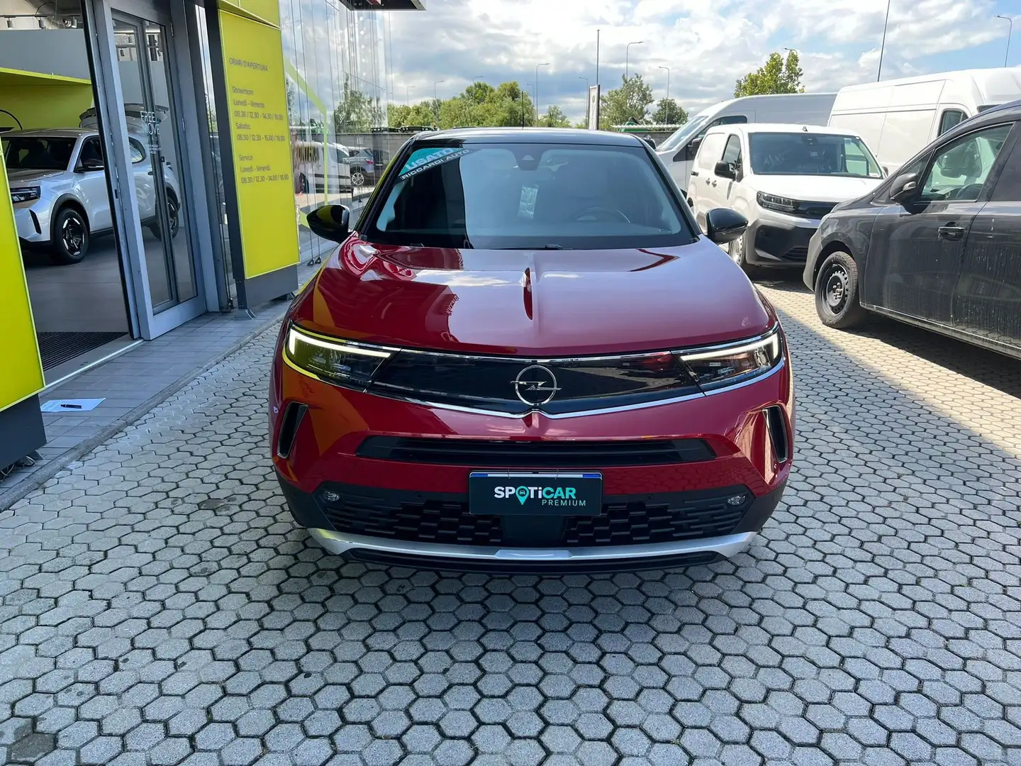 Opel Mokka 2ª serie 1.2 Turbo 130 CV aut. Elegance Rosso - 2