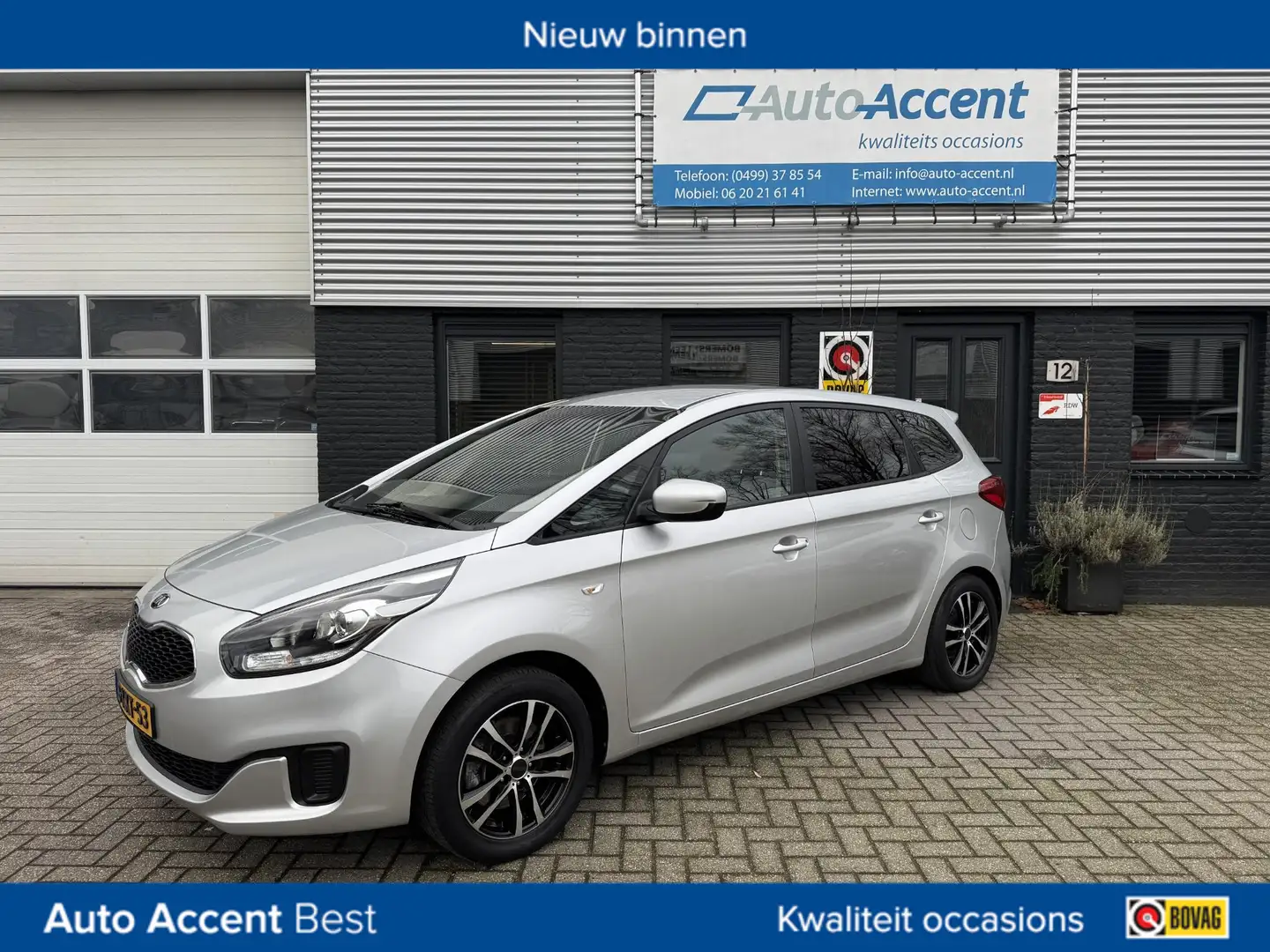 Kia Carens 1.6 GDi Business Pack Camera/Navi/Trekhaak... Grijs - 1