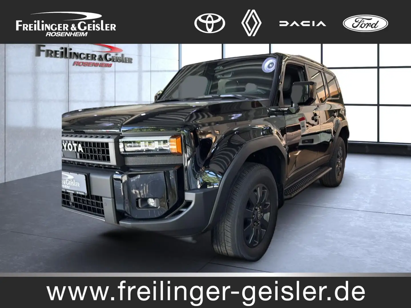 Toyota Land Cruiser 2.8 D-4D 150kW AWD Executive Rarit t! Noir - 1