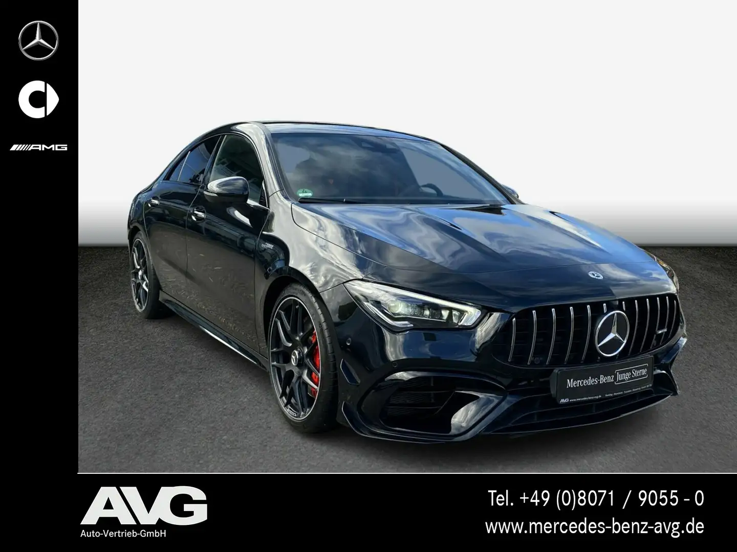 Mercedes-Benz CLA 45 AMG Mercedes-AMG CLA 45 4M+ Aero-Paket Pano Multi-B. Schwarz - 2