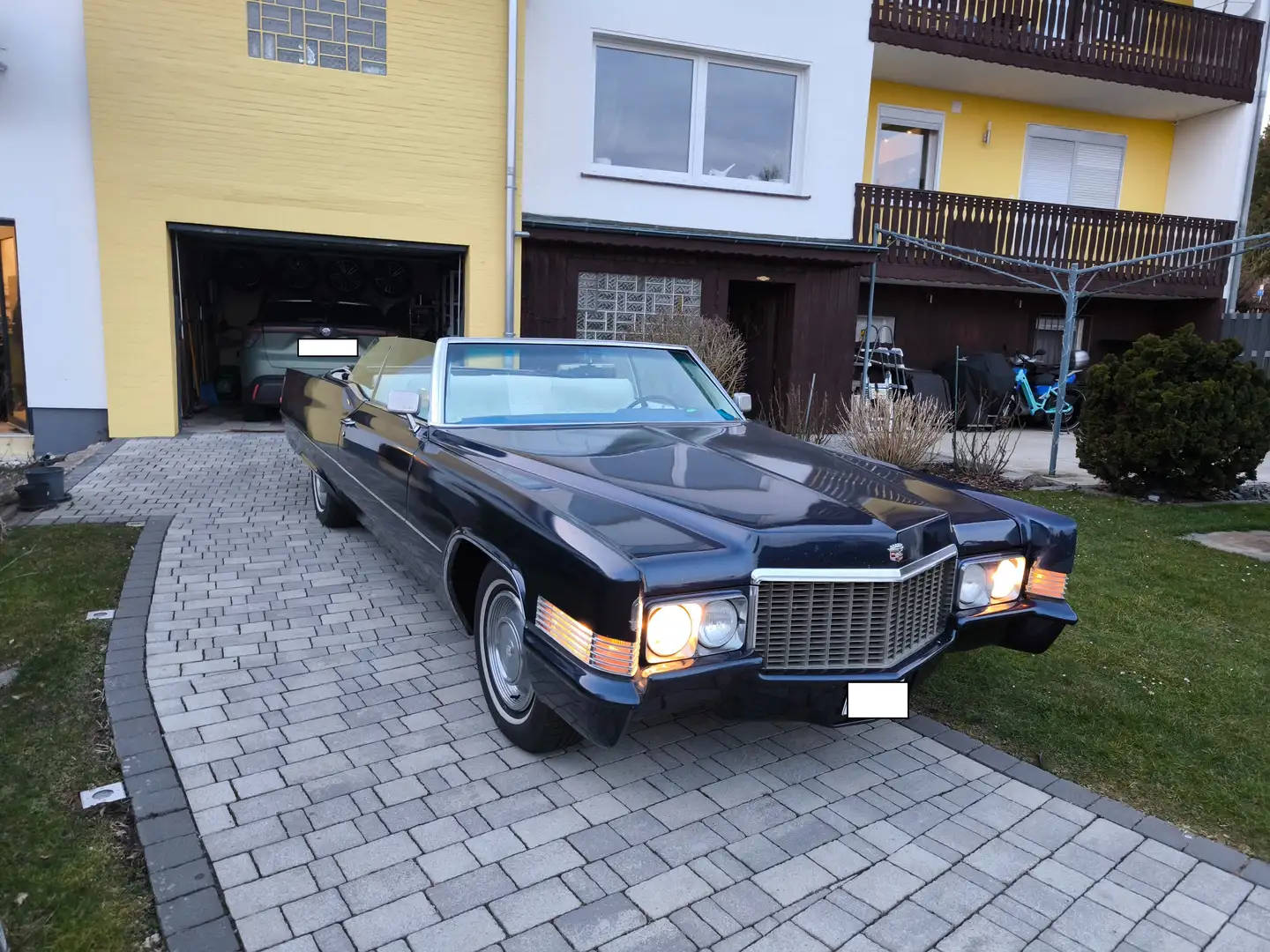 Cadillac Deville Convertible Kék - 1