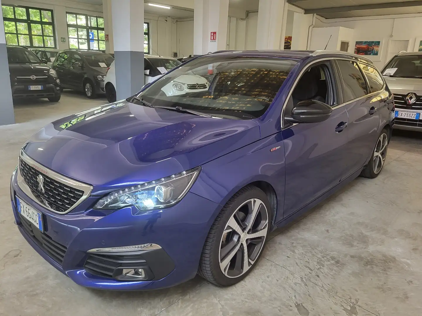 Peugeot 308 1.2 Gt Line 130cv UNICO PROPRIETARIO!PREZZO REALE Blau - 1