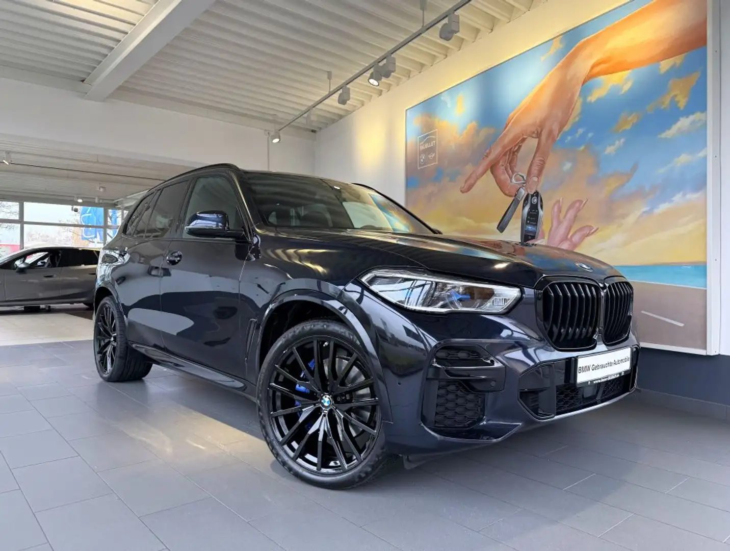 BMW X5 xDr.30d M SPORT PANO+HUD+LASER+ACC+KOMF+BELÜF Noir - 2