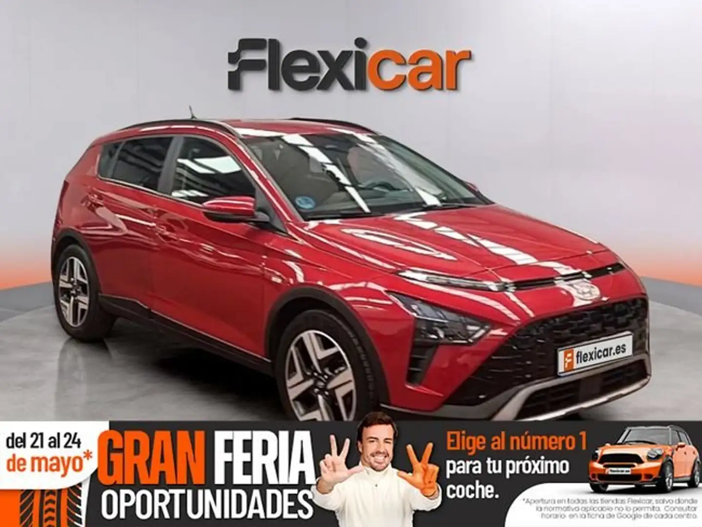 Hyundai BAYON 1.0 TGDI 74kW (100CV) 48V Essence Rojo - 1