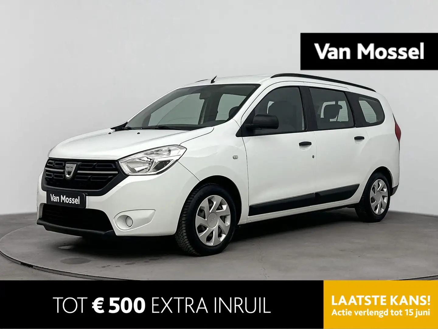 Dacia Lodgy 1.3 TCe 130Pk Essential 7p. | Airco | Elektrische Wit - 1