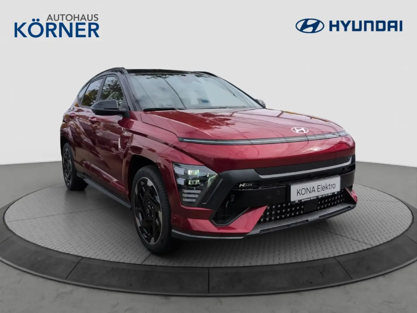 Hyundai KONA 65 KWH N LINE X 360 KAMERA BOSE SOUNDSYSTEM Rood - 1
