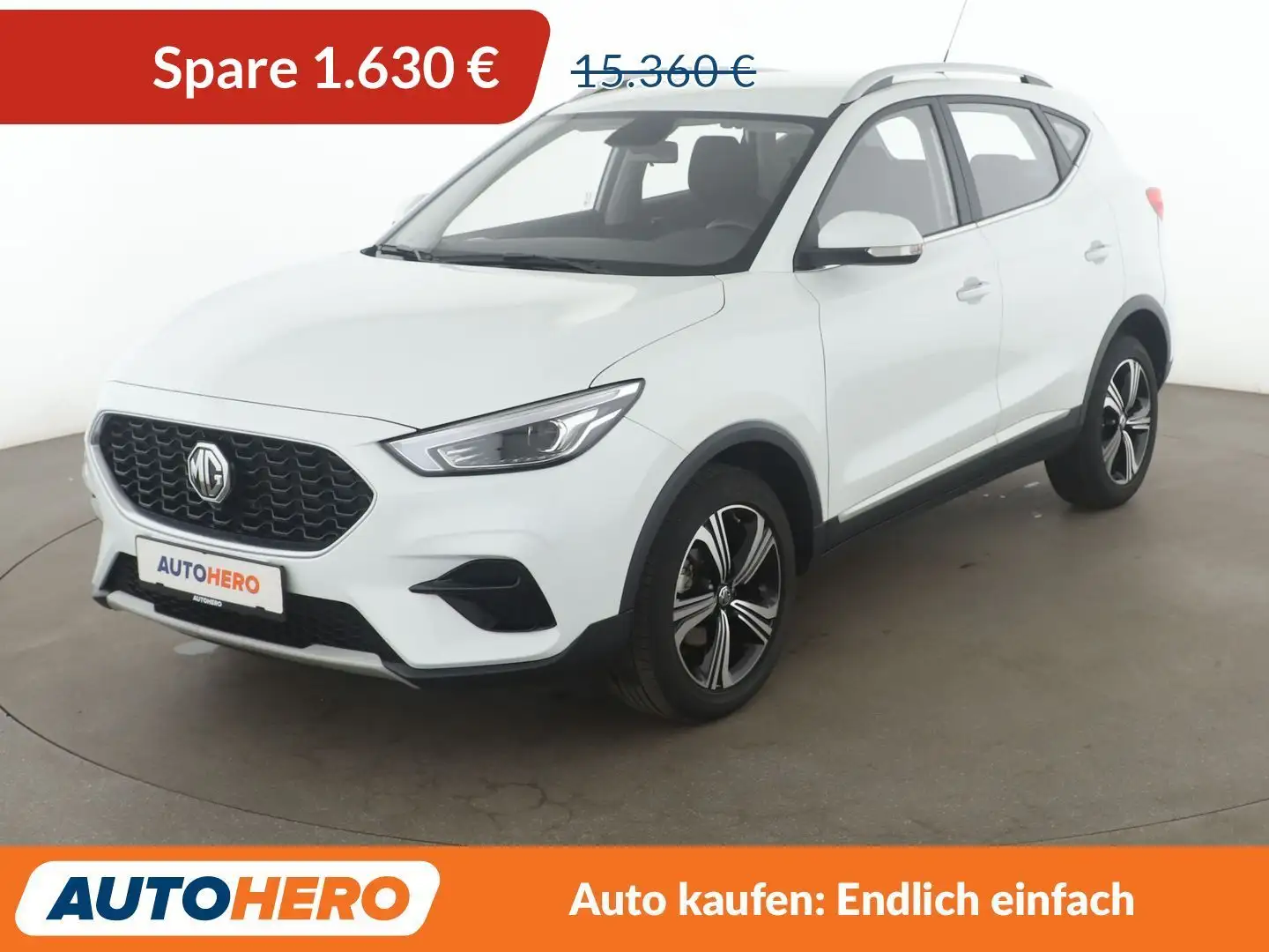 MG ZS 1.5 VTi Comfort*TEMPO*PDC*ALU*KLIMA*DAB* Weiß - 1