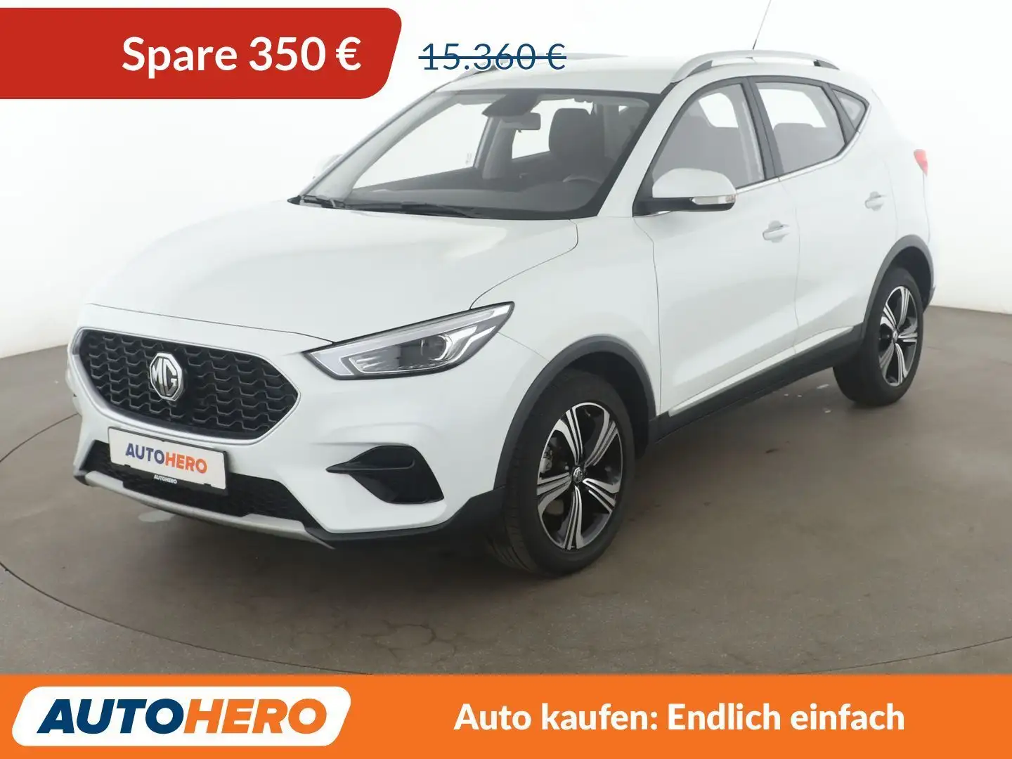 MG ZS 1.5 VTi Comfort*TEMPO*PDC*ALU*KLIMA*DAB* Weiß - 1