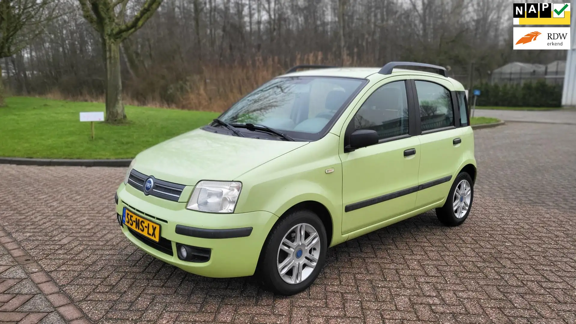Fiat Panda 1.2 Emotion/APK TOT 26-09-2025 Groen - 1