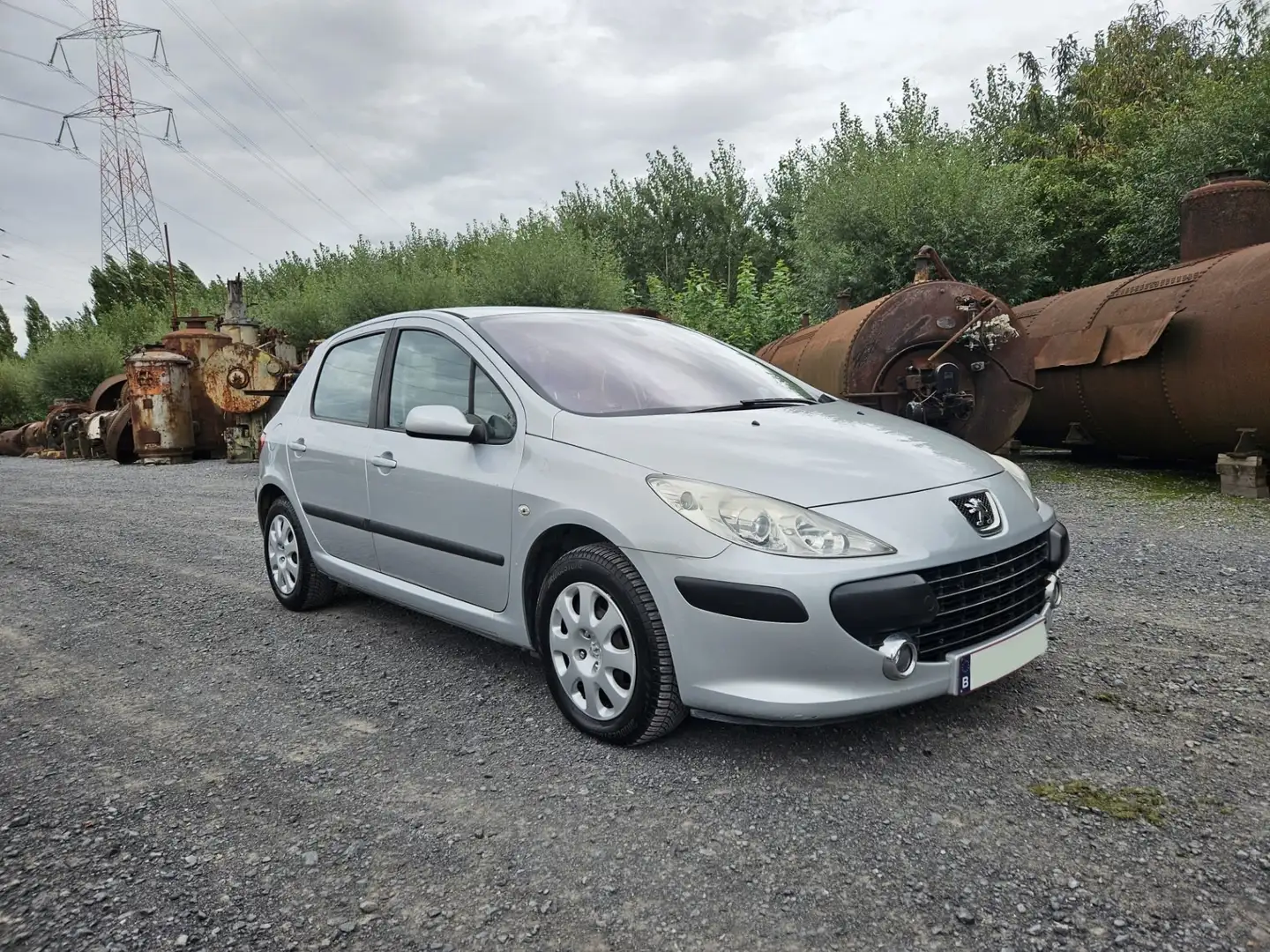 Peugeot 307 Blanco gekeurd / Gekeurd voor verkoop. Zilver - 1