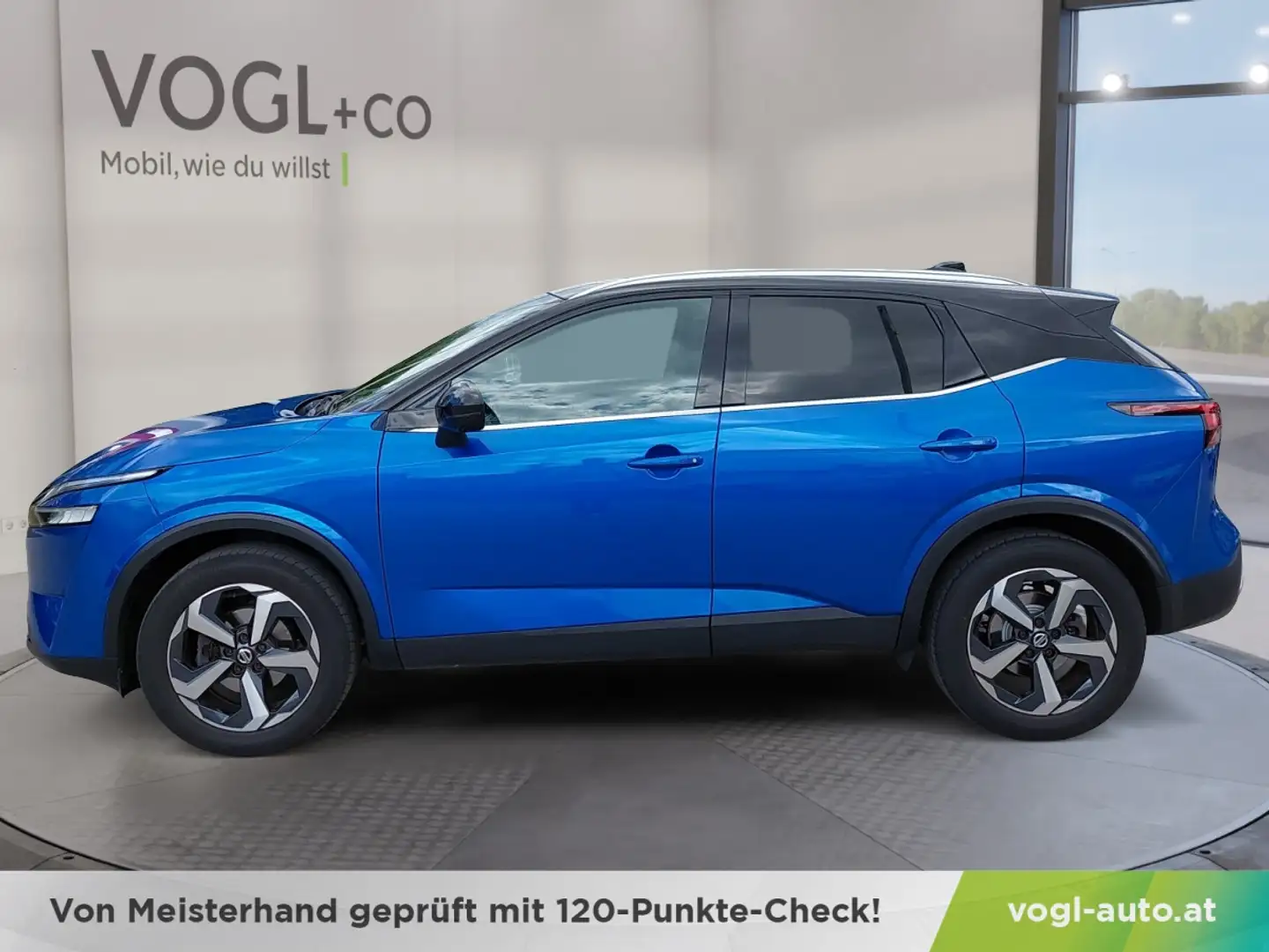 Nissan Qashqai 1,3 DIG-T MHEV Premiere Edition Blau - 2