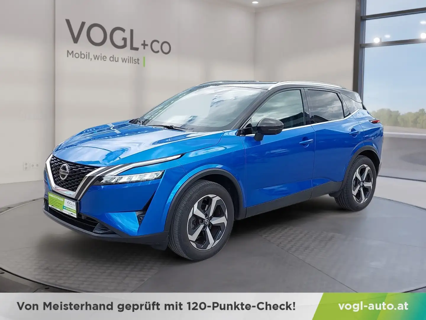 Nissan Qashqai 1,3 DIG-T MHEV Premiere Edition Blau - 1