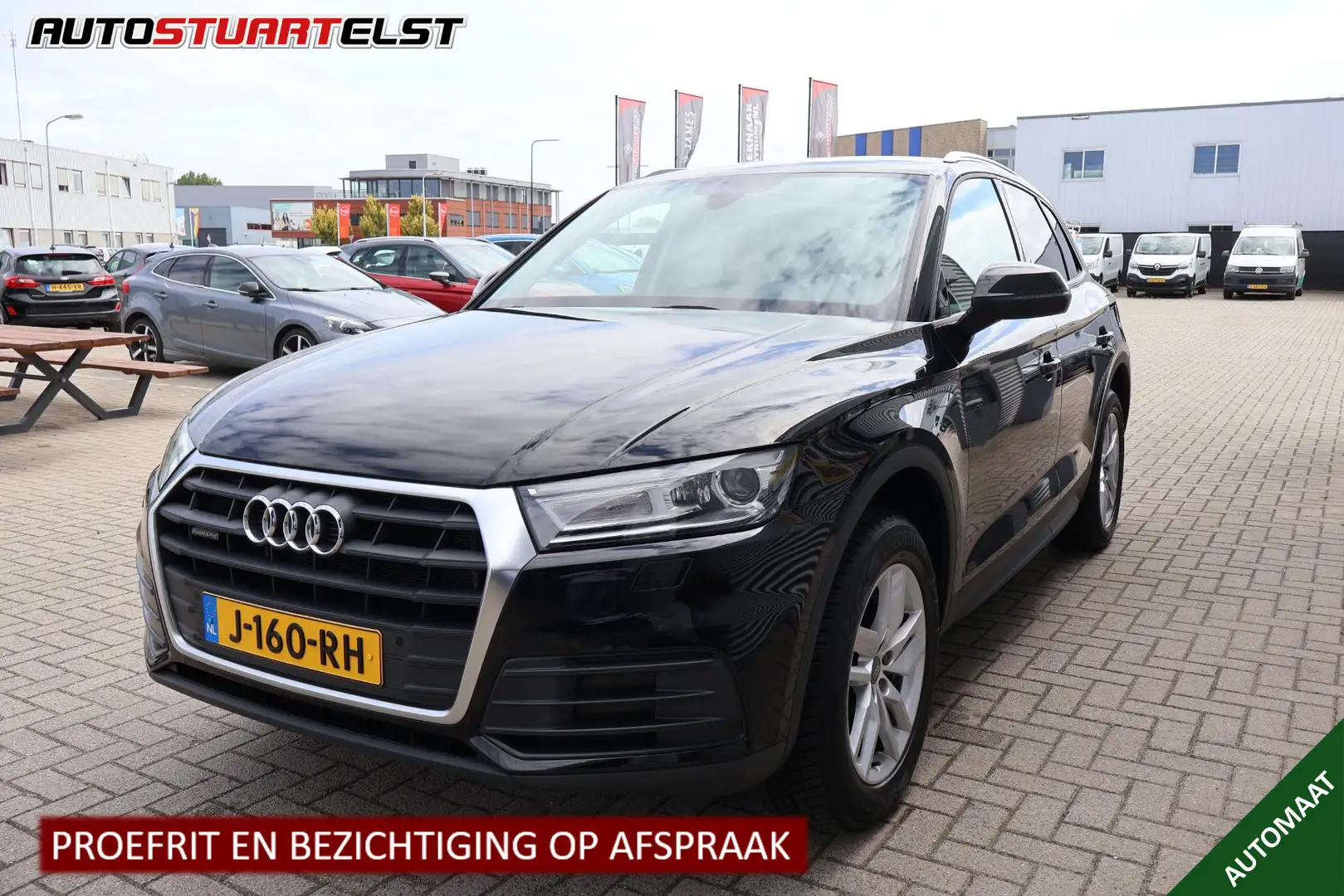 Audi Q5 50 TFSI e quattro Pro Line 1e Eigenaar | Dealer On Zwart - 1