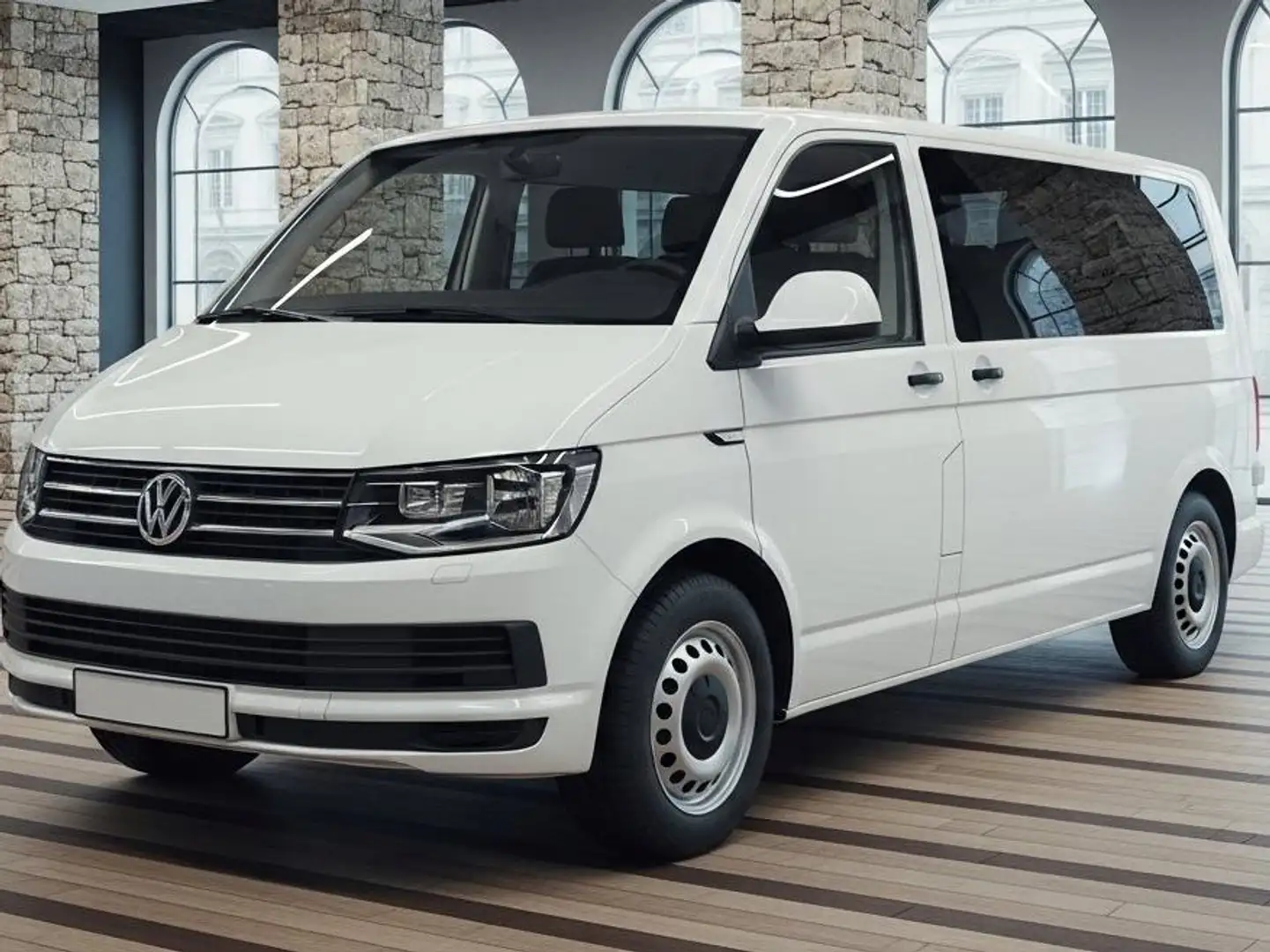 Volkswagen T6 Transporter Transporter T6 Lang EU6 Weiß - 1