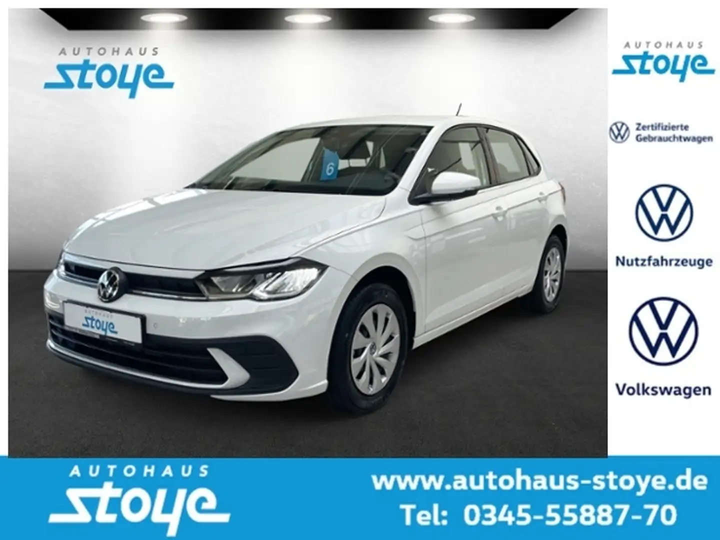 Volkswagen Polo Life TSi LED DAB Klima EPC v+h Weiß - 1