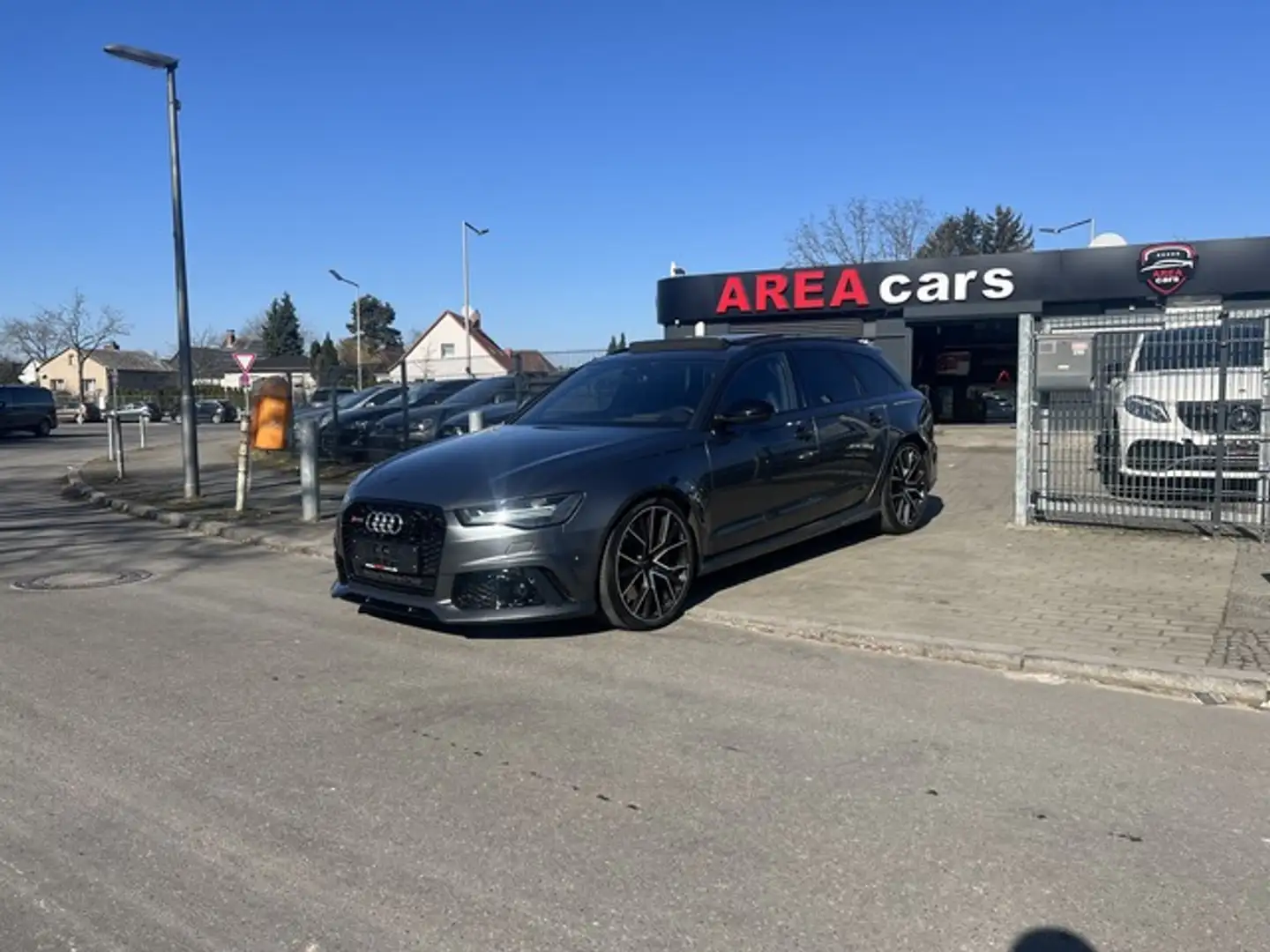 Audi RS6 Avant 4.0 TFSI qu performance*PANO*HUD*SOFT* Gri - 2
