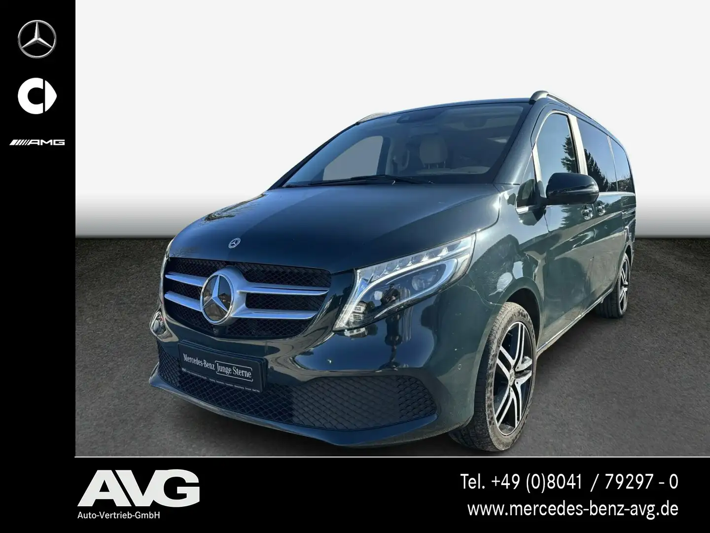 Mercedes-Benz V 300 V 300 d 4MATIC AVANTG ED Lang Navi/Pano/LED/AHK BC Vert - 1
