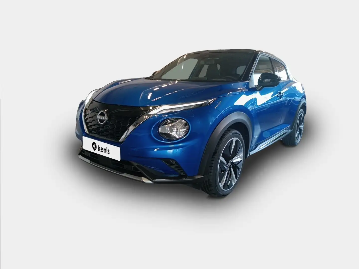 Nissan Juke 1,6L DIG-T 145 HEV N-DESIGN NAVI AIRCO CAMERA Blauw - 1