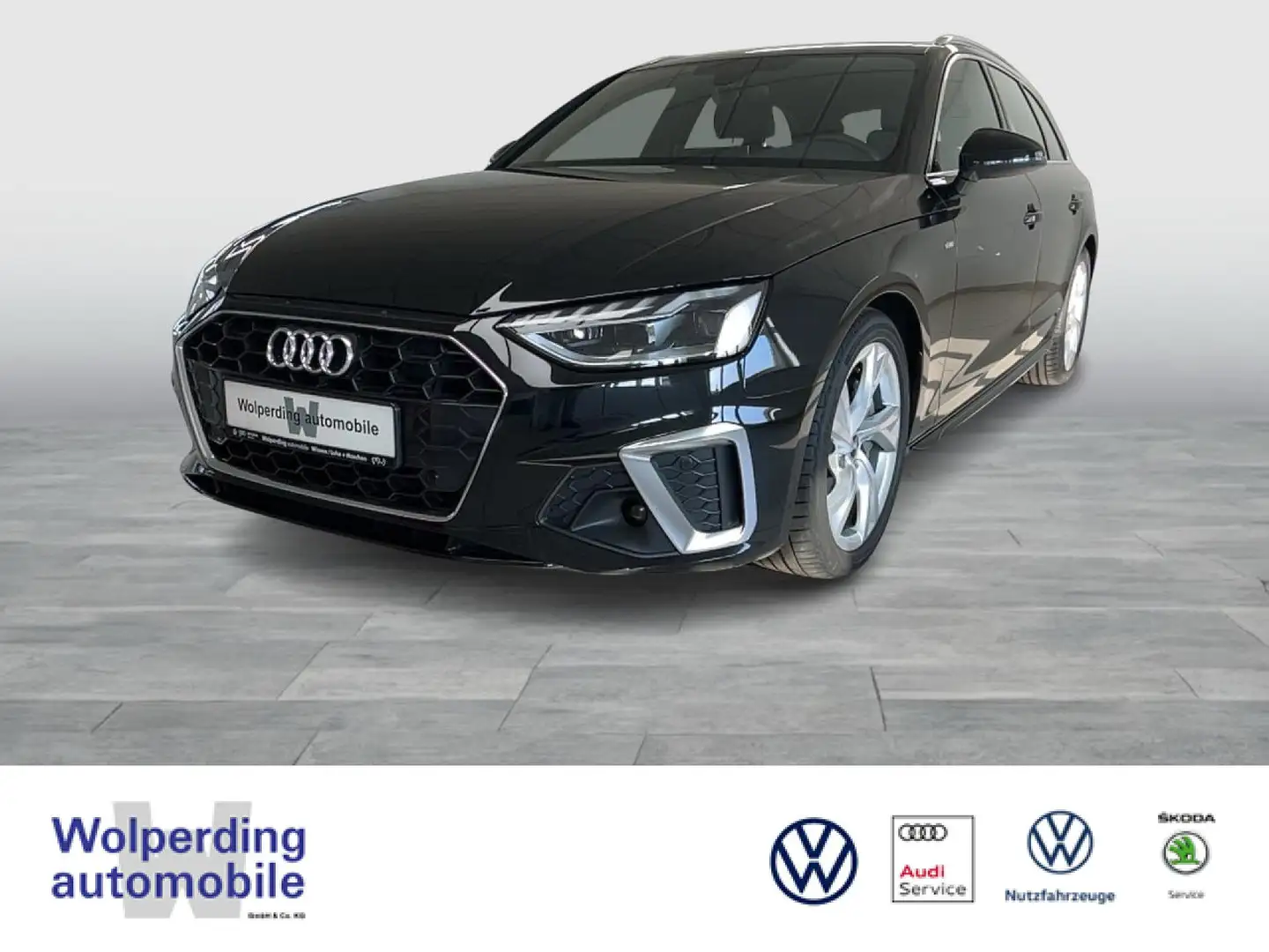 Audi A4 Avant 40 TDI S-tronic S-line Sportpaket Navi Schwarz - 1
