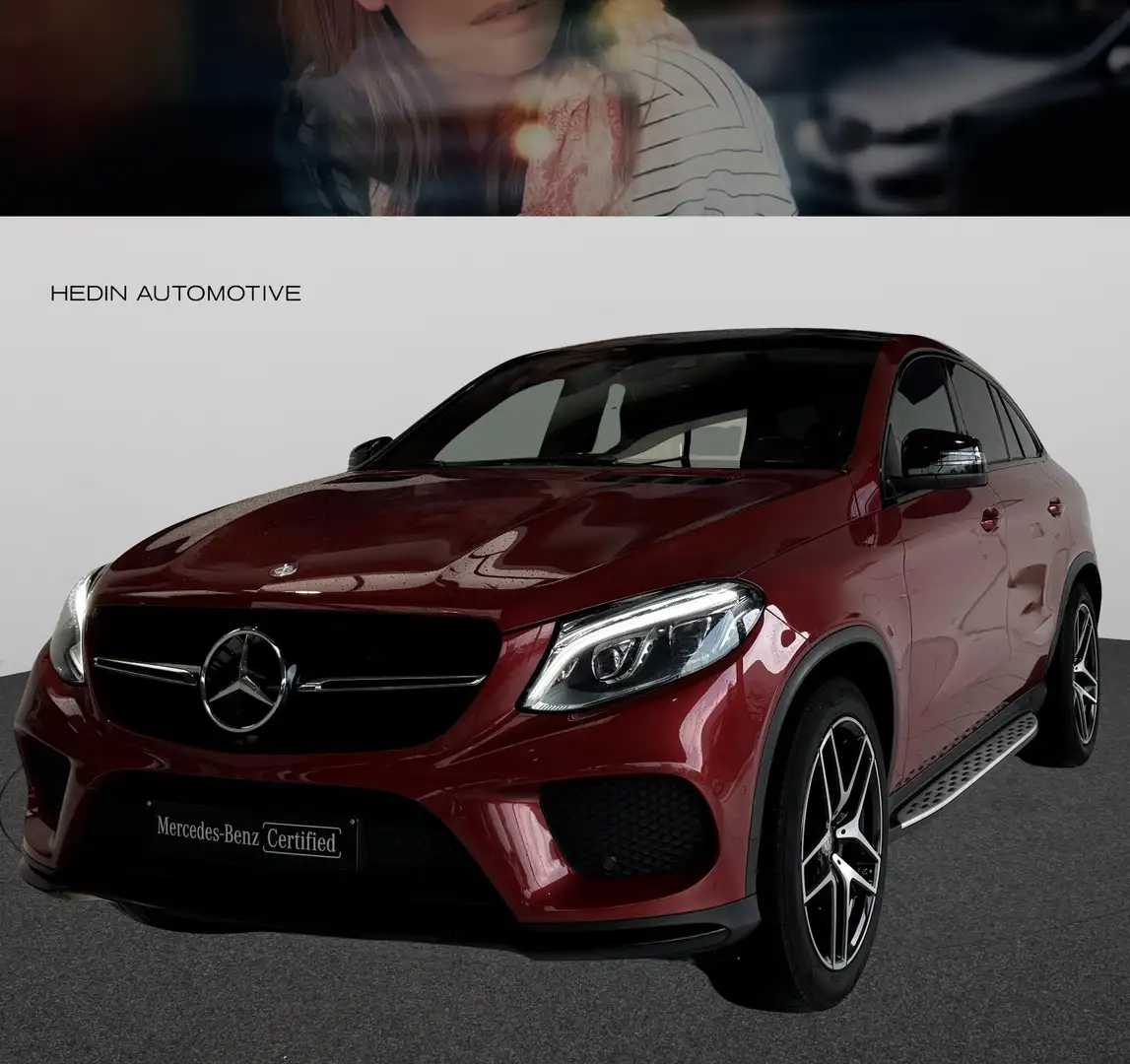 Mercedes-Benz GLE 350 d 4MATIC Coupé | AMG Line | Panoramisch Dak | Smar Roşu - 1