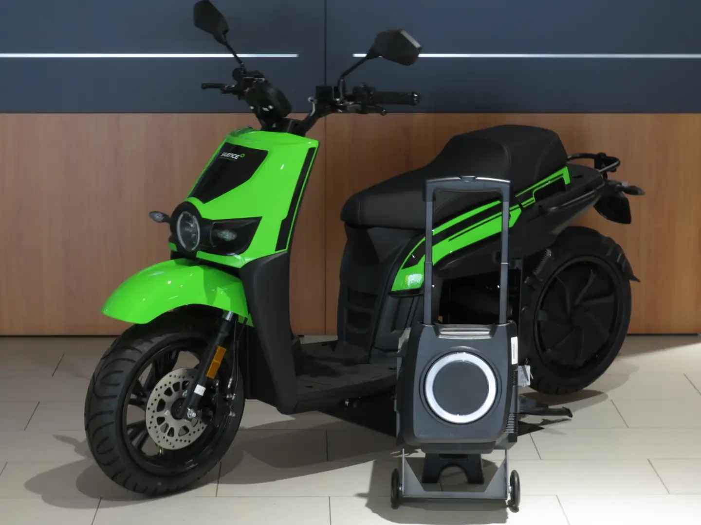 Silence S02 L3E/125 *Akku entnehmbar**133Km Reichweite* Groen - 2