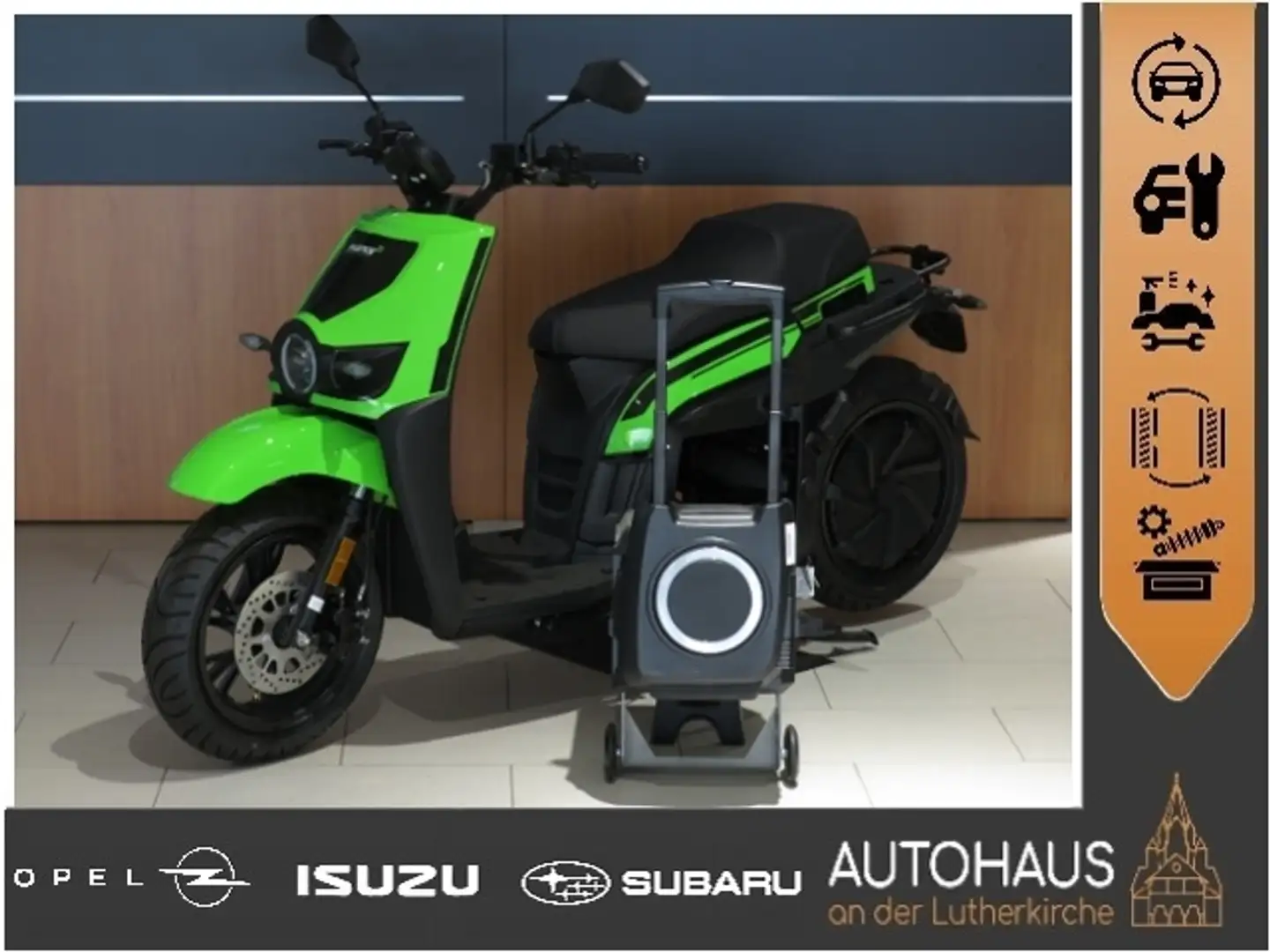 Silence S02 L3E/125 *Akku entnehmbar**133Km Reichweite* Verde - 1