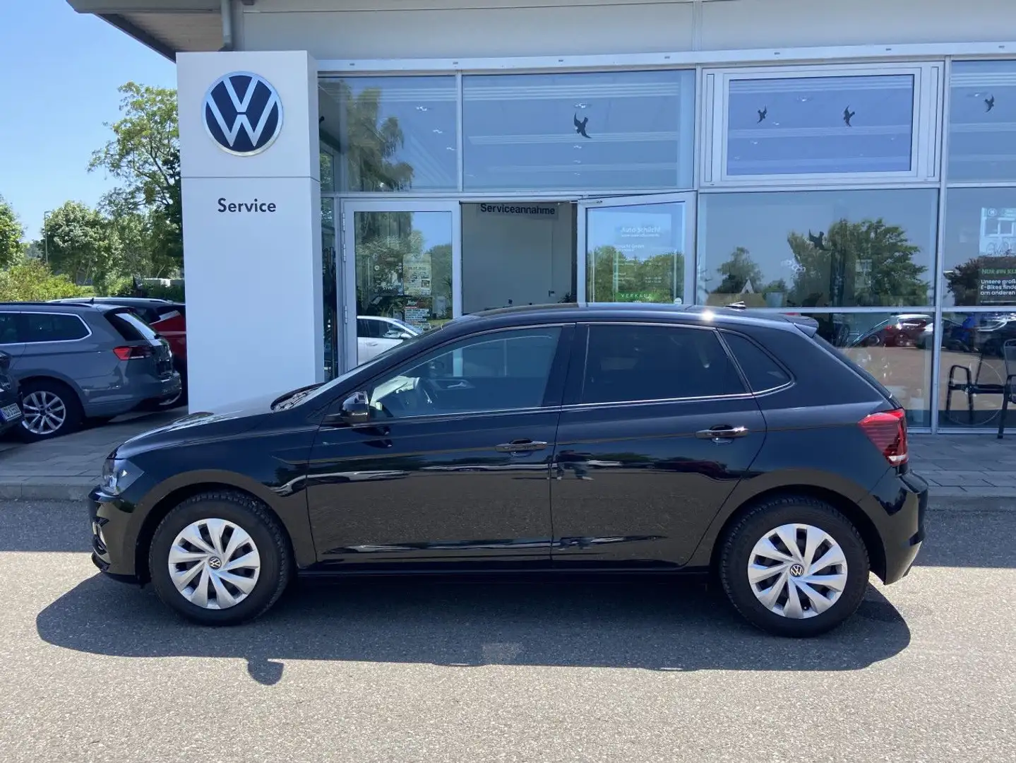 Volkswagen Polo 1.0 TSI DSG Comfortline NAVI+APP-CONNECT+AC Schwarz - 2