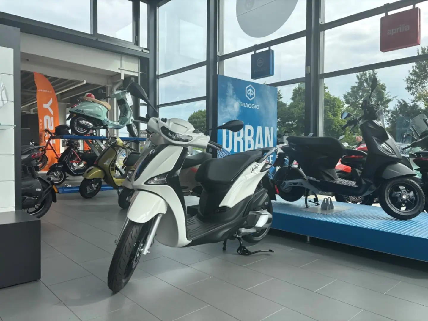 Piaggio Liberty 125 S White IGET E5+ SOFORT VERFÜGBAR Blanc - 2