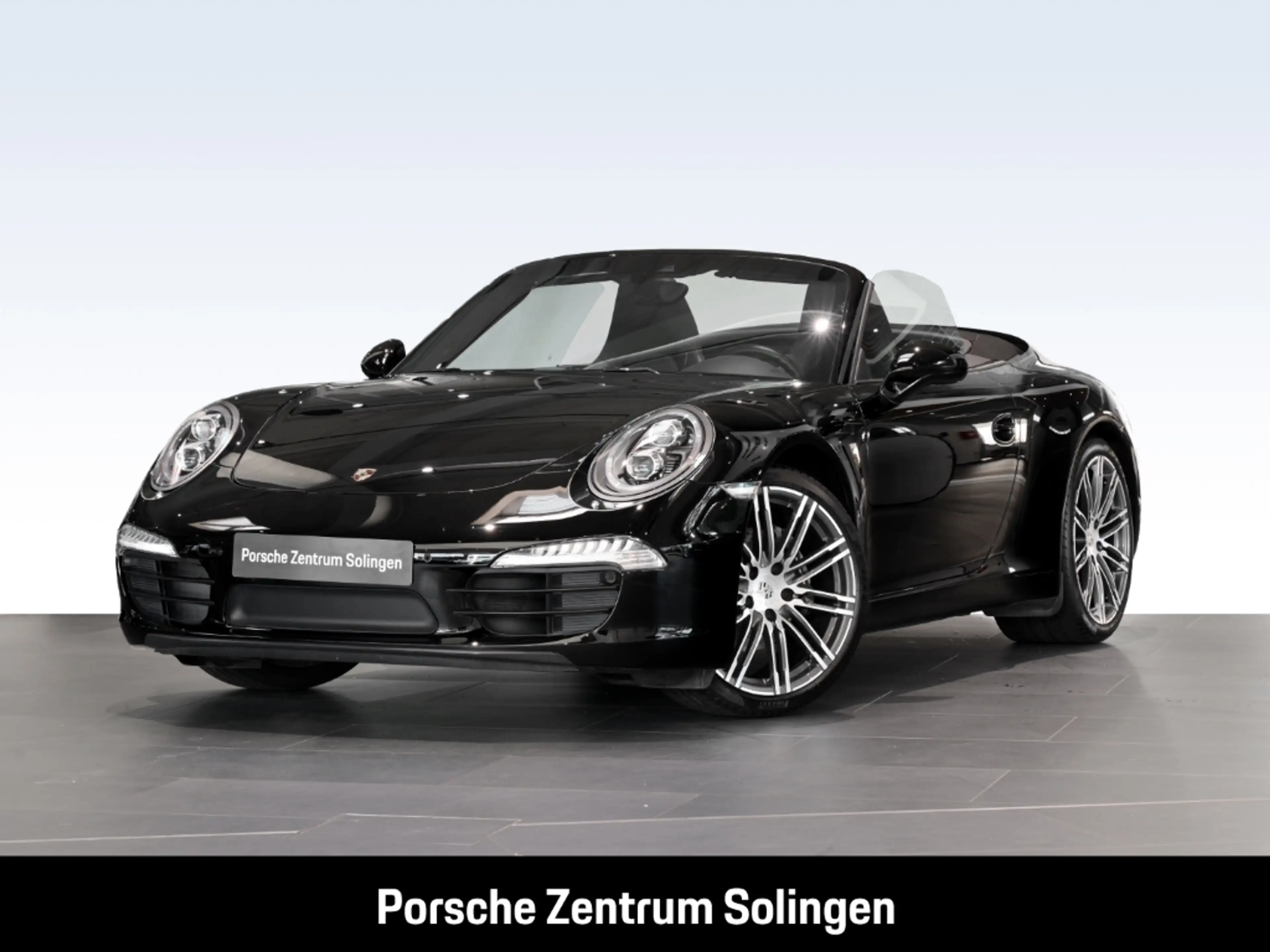 Porsche 911 Carrera Cabriolet Black Edition PDK Sportabgas Chr