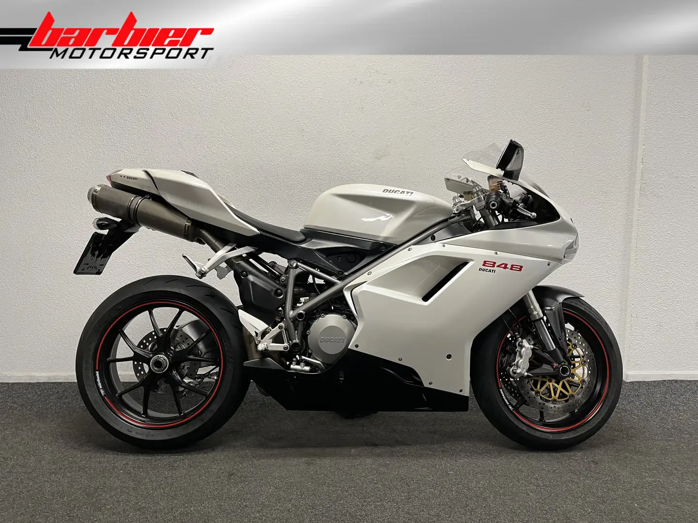 Ducati 848 Wit - 1