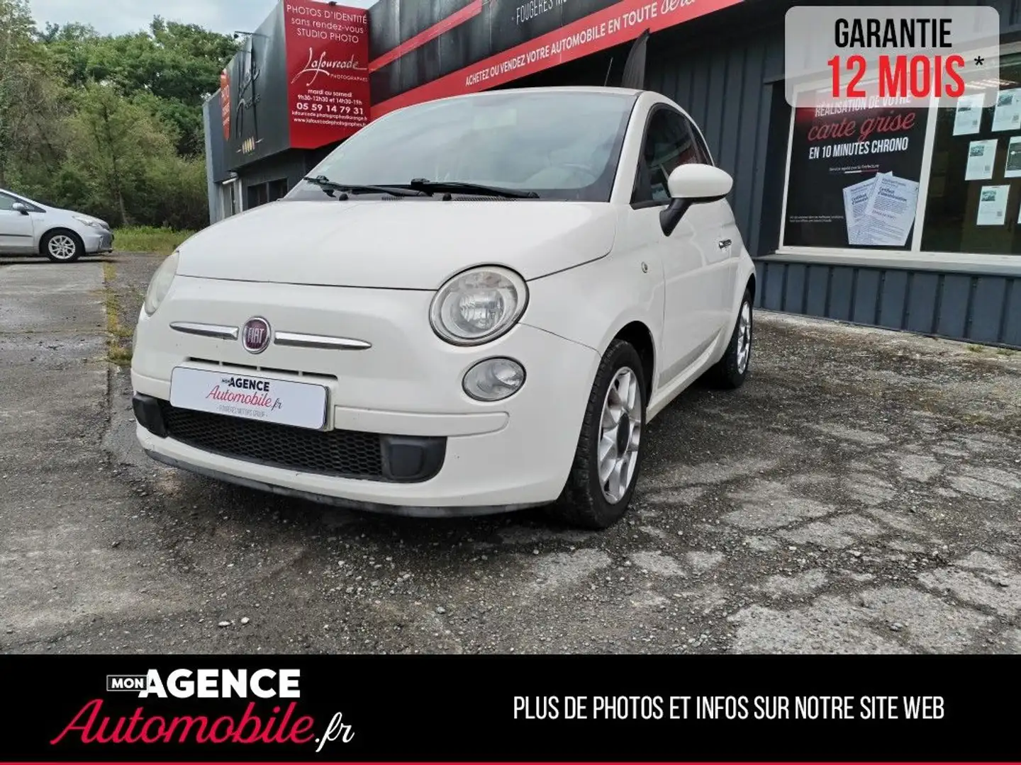 Fiat 500 1.3 D MULTIJET 95 SPORT S/S Blanc - 1