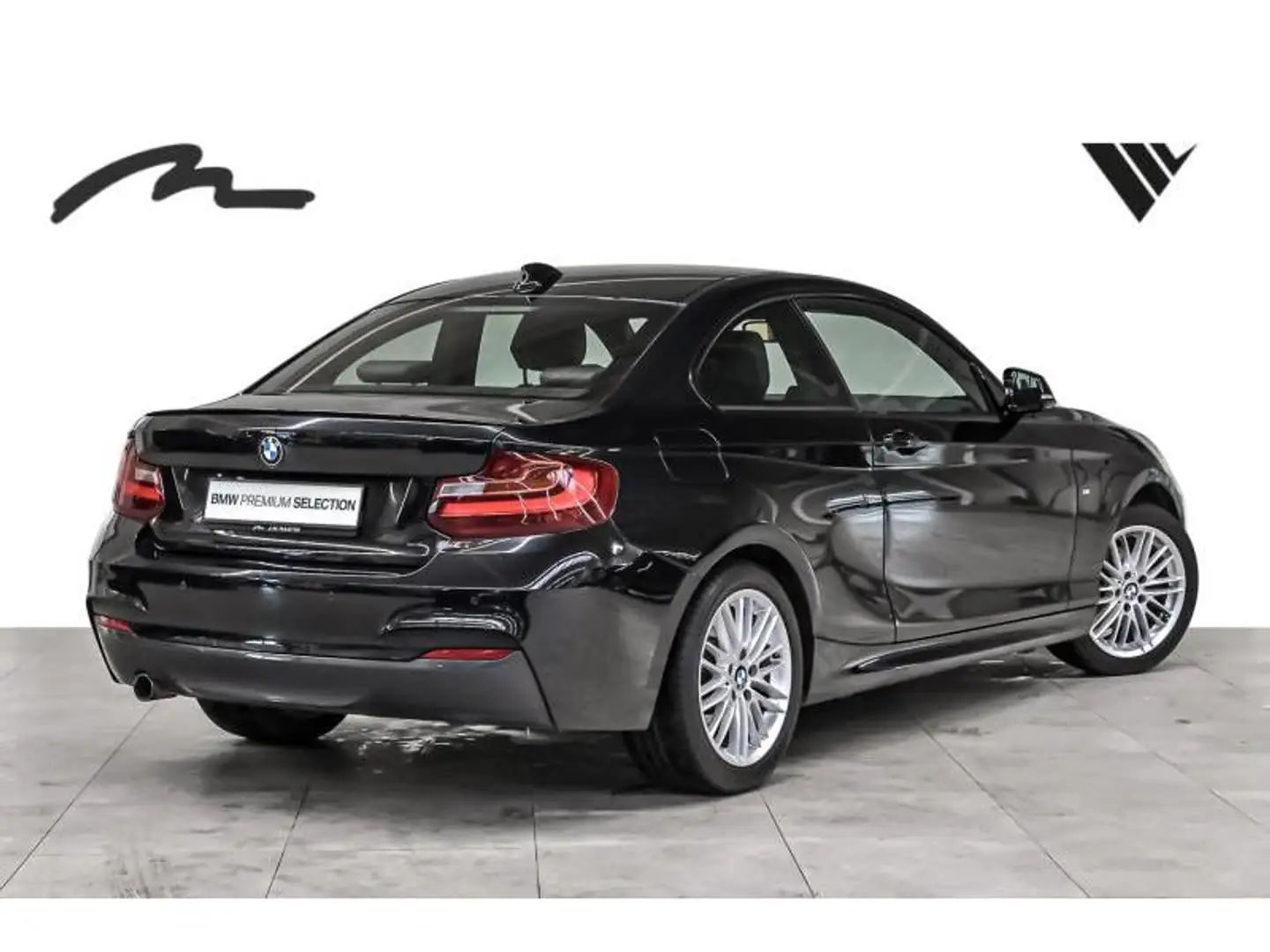 BMW 218 Coupé-12 mois/maand garantie Noir - 2