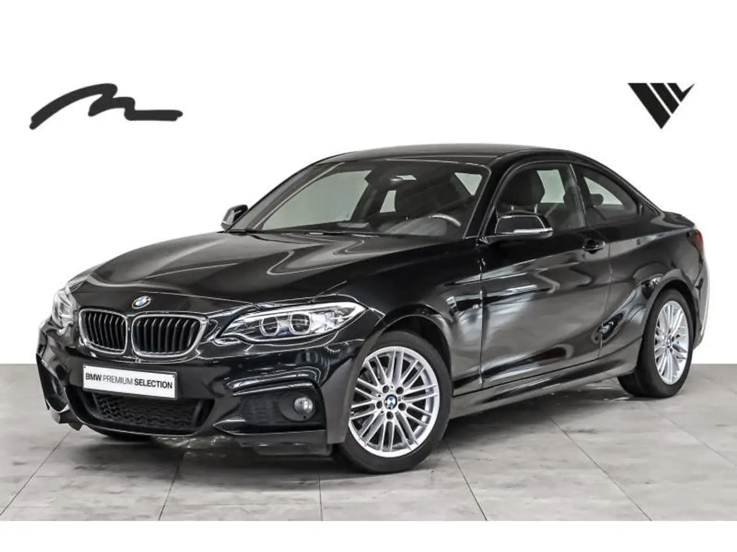 BMW 218 Coupé-12 mois/maand garantie Noir - 1