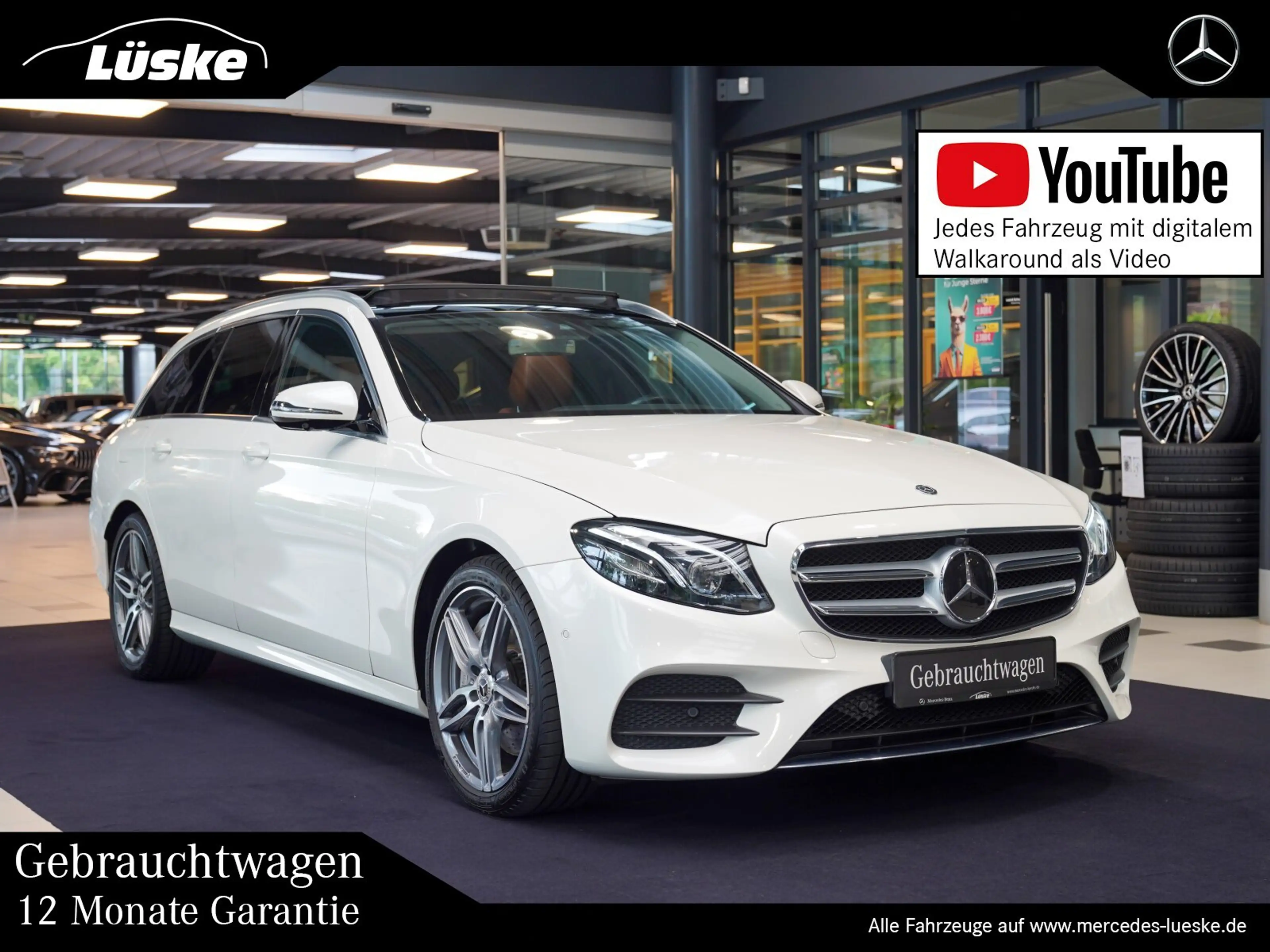 Mercedes-Benz E 450 E 450 T 4M AMG Line sattelbraun Pano Burmester