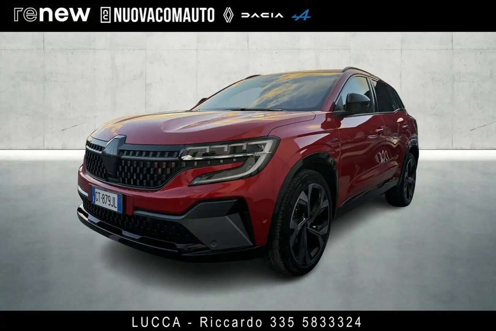 Renault Austral 1.3 mild hybrid Techno Esprit Alpine 160cv auto Rosso - 1