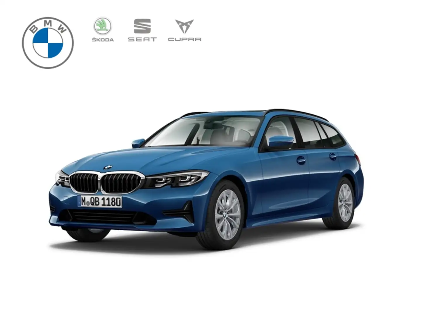 BMW 320 i Touring El. Panodach Navi Digitales Cockpit LED Blau - 1