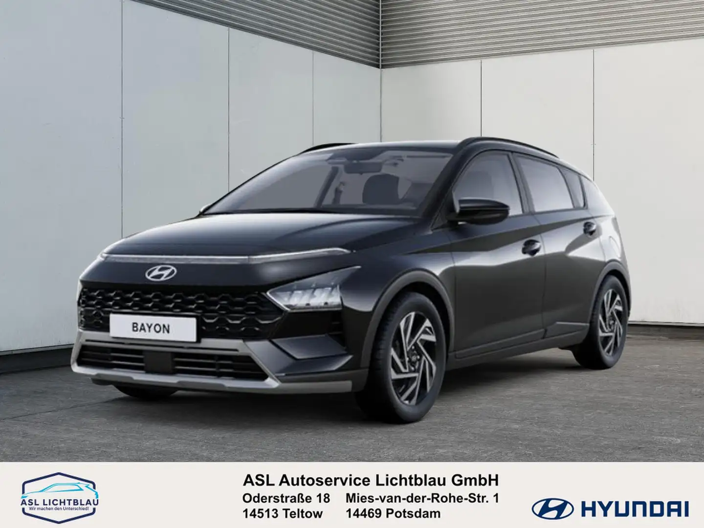 Hyundai BAYON FL 1.0 T-GDI 7-DCT 2WD TREND Komfortpaket 1.0 Schwarz - 1